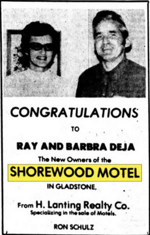 Shorewood Motel - Sept 1976 - Changes Hands